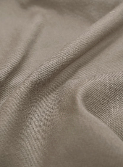 Khaki Falcon Cotton Melange Trousers