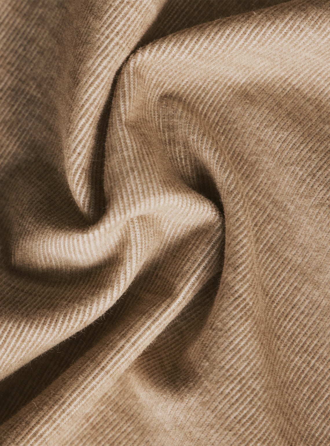 Sandstone Khaki Cotton Corduroy Shirt