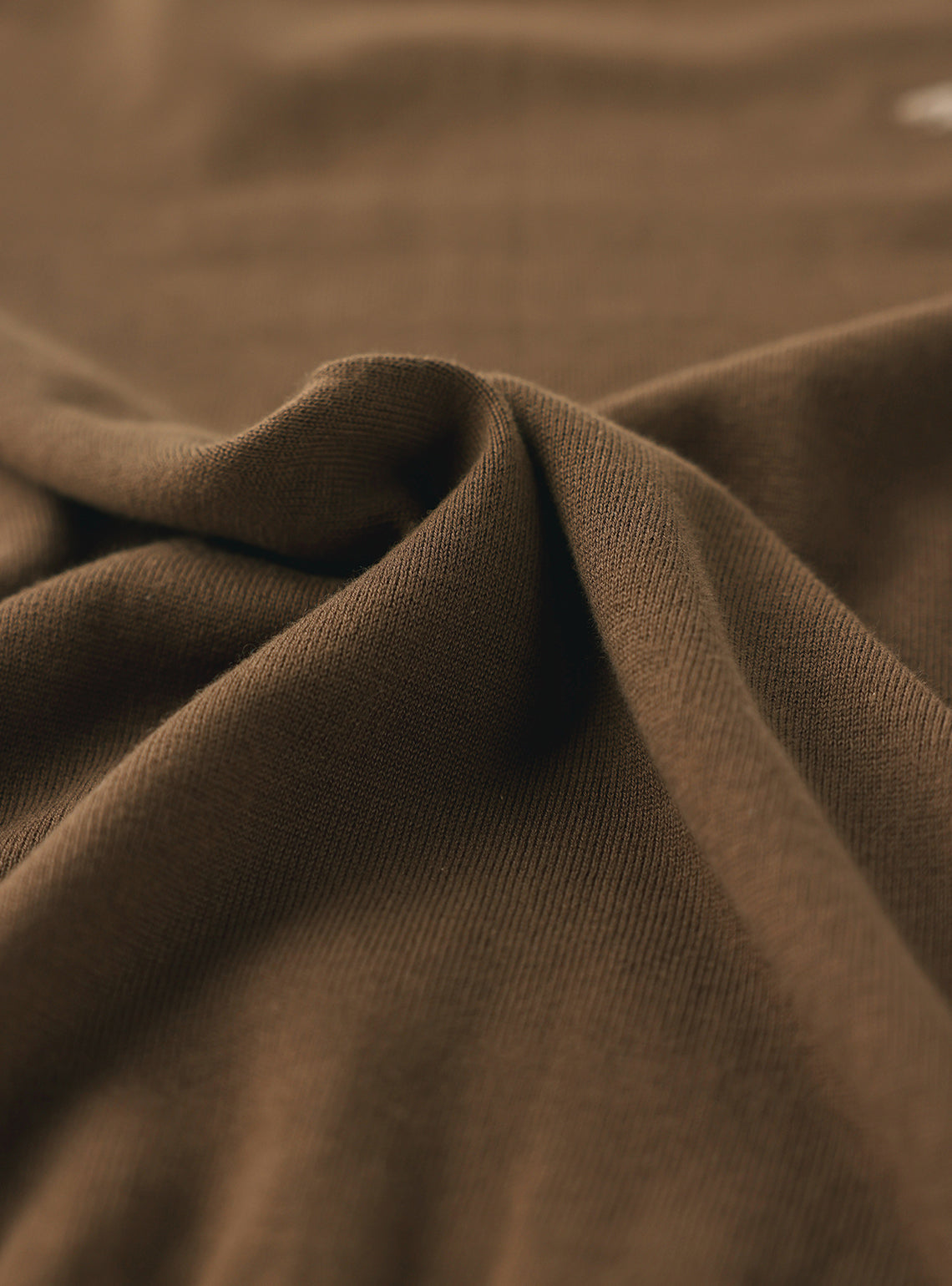 Rift Brown Cotton Pullover