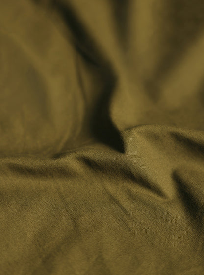 Madras Olive Cotton Canvas Cargo