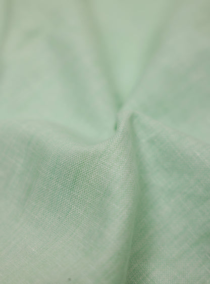 Sea Mist Cotton Blend Melange Shirt