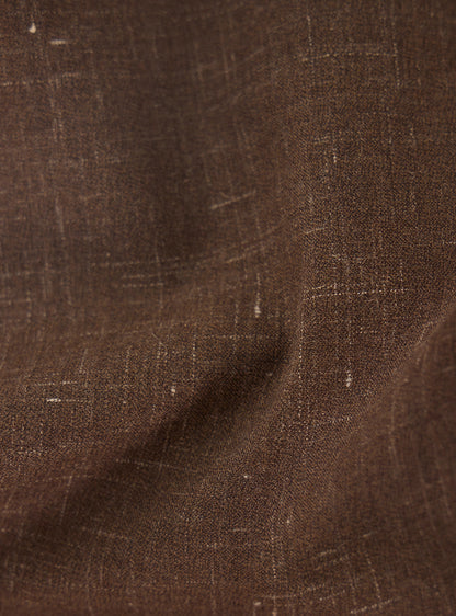 Paco Brown Wool Blend Trousers