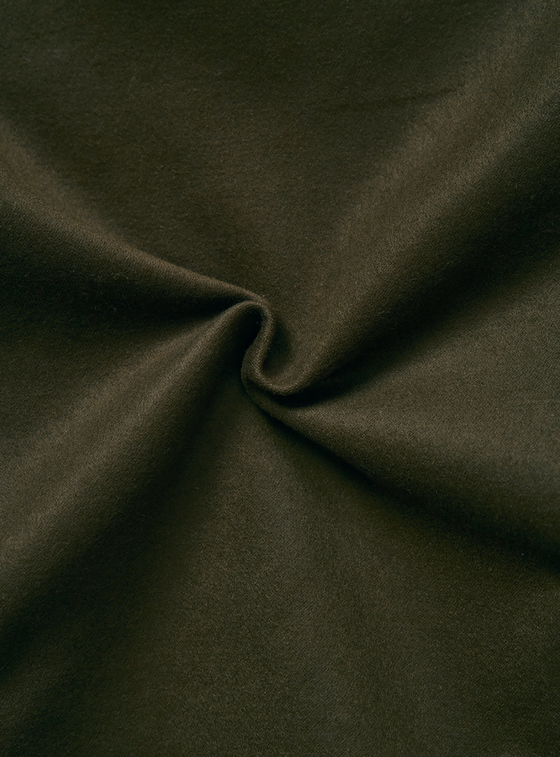 Winter Olive Poly Rich Suede Jacket