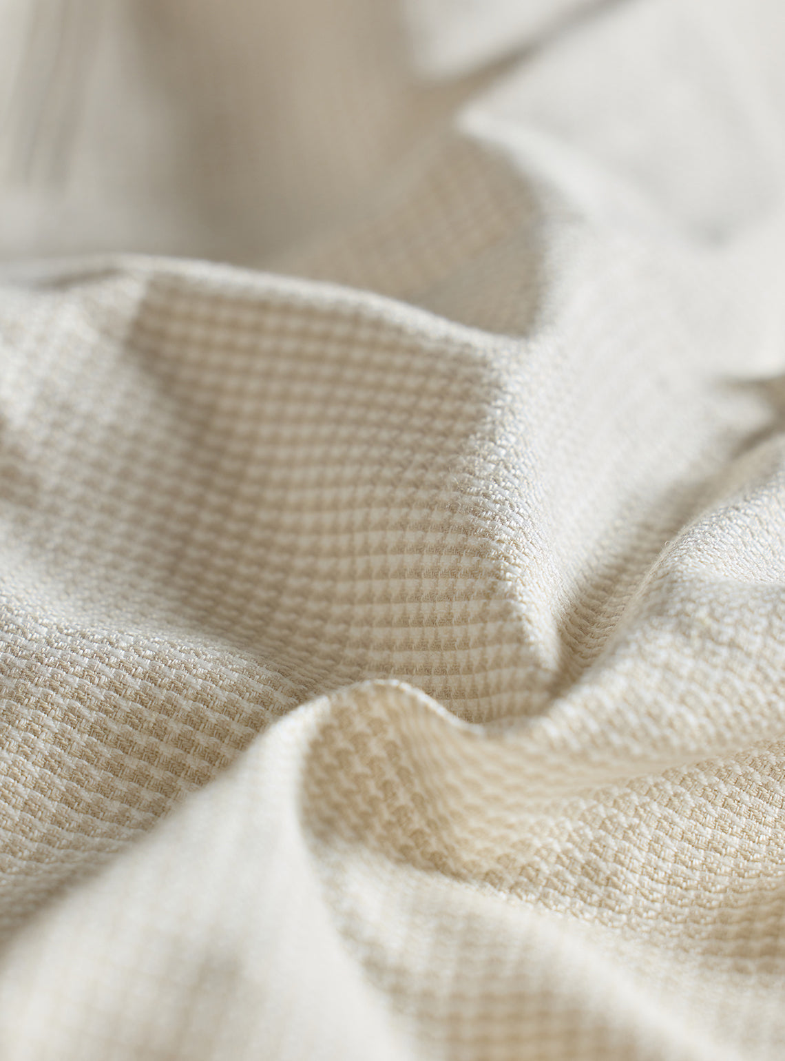 Drift Beige Linen Cotton Trousers