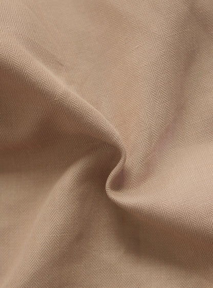 Silt Brown Linen Trousers