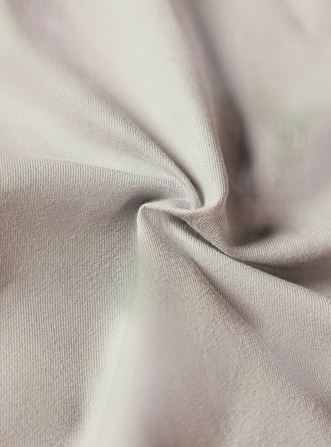 Granite Grey Cotton Twill Shirt