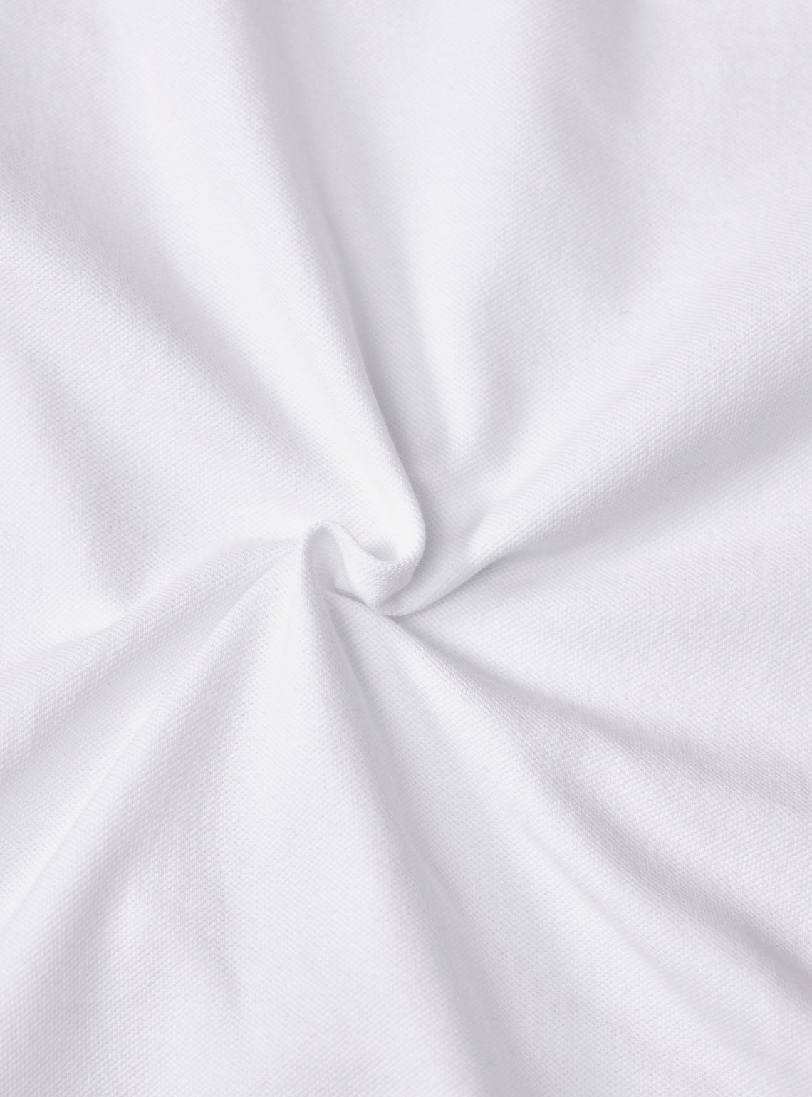 Basil White Cotton Stretch Polo