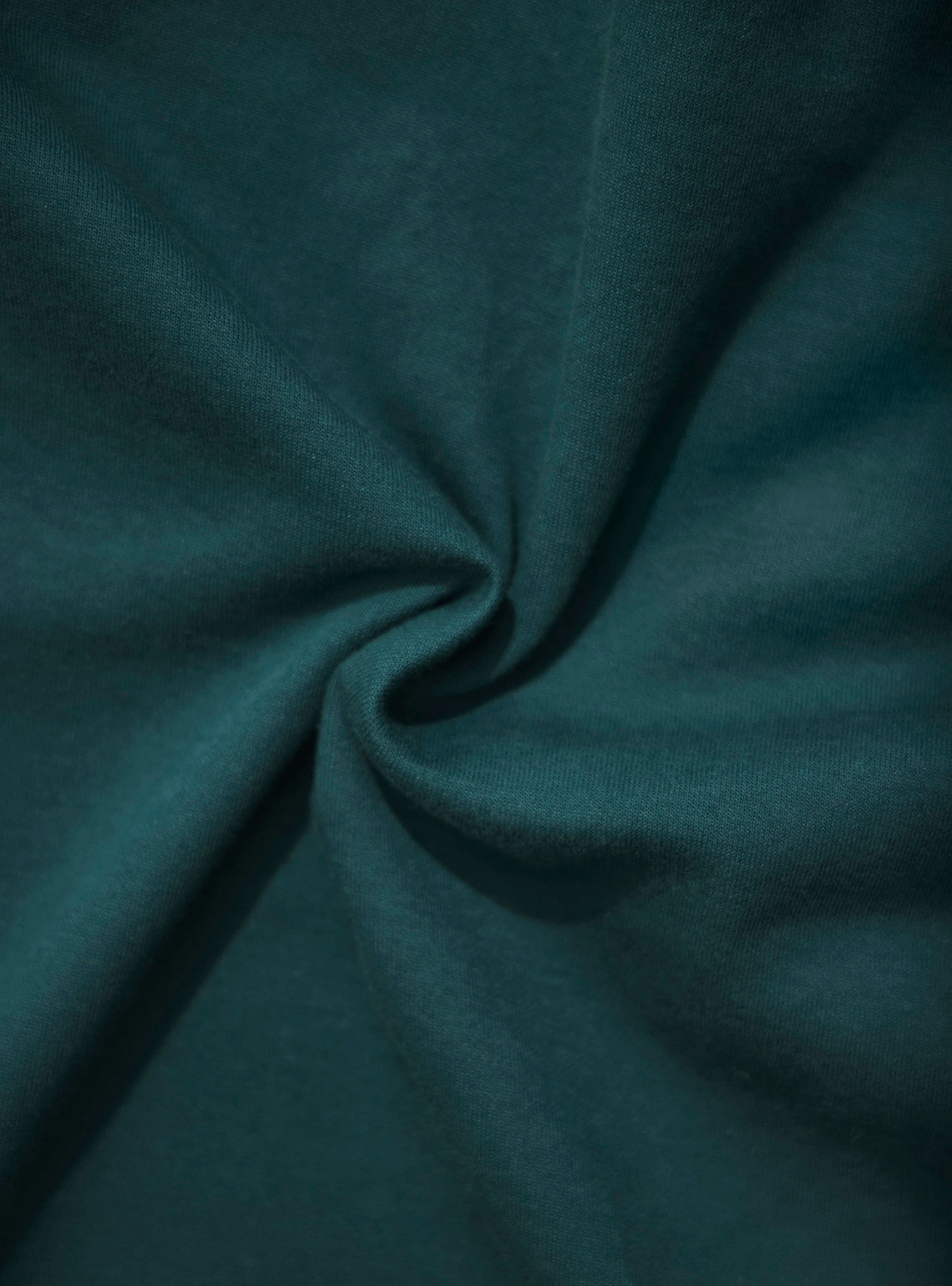 Santorini Teal Cotton Crewneck