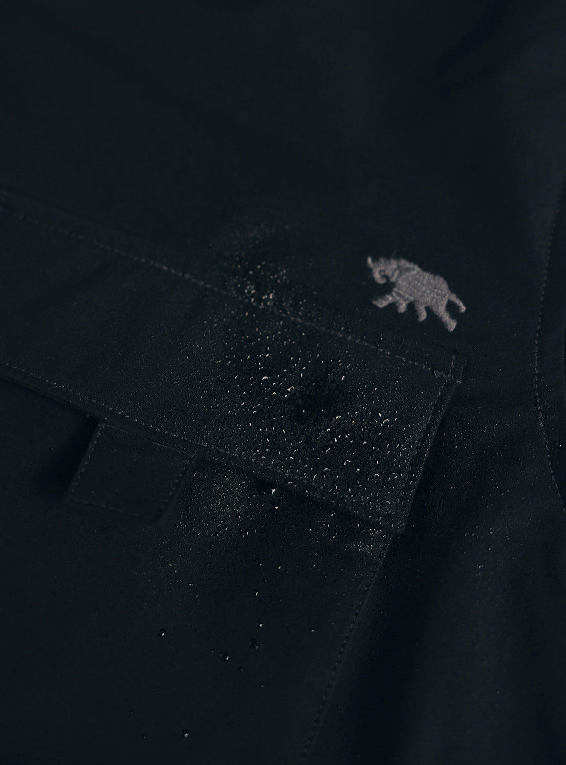 Aztec Navy Poly Utility Shirt