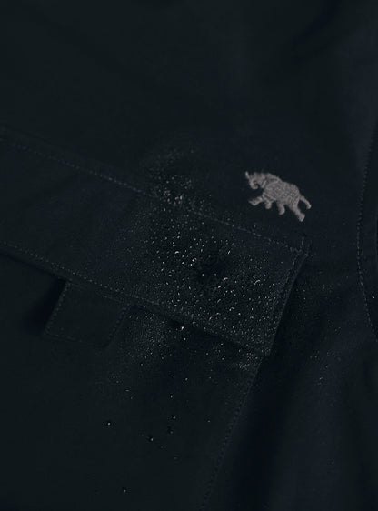 Aztec Navy Poly Utility Shirt