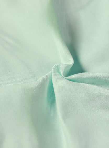 Glacier Green Cotton Twill Shirt