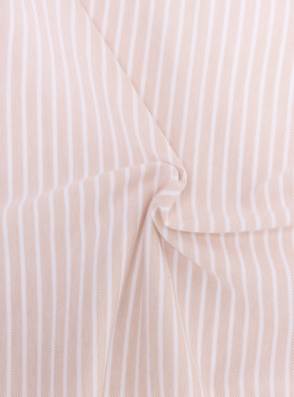 Sand Beige Cotton Knit Shirt