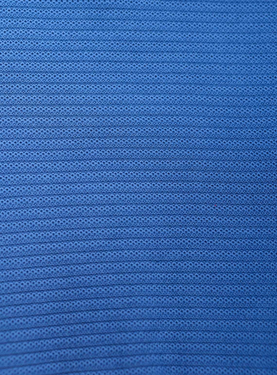 Interlude Blue Textured Cotton Polo
