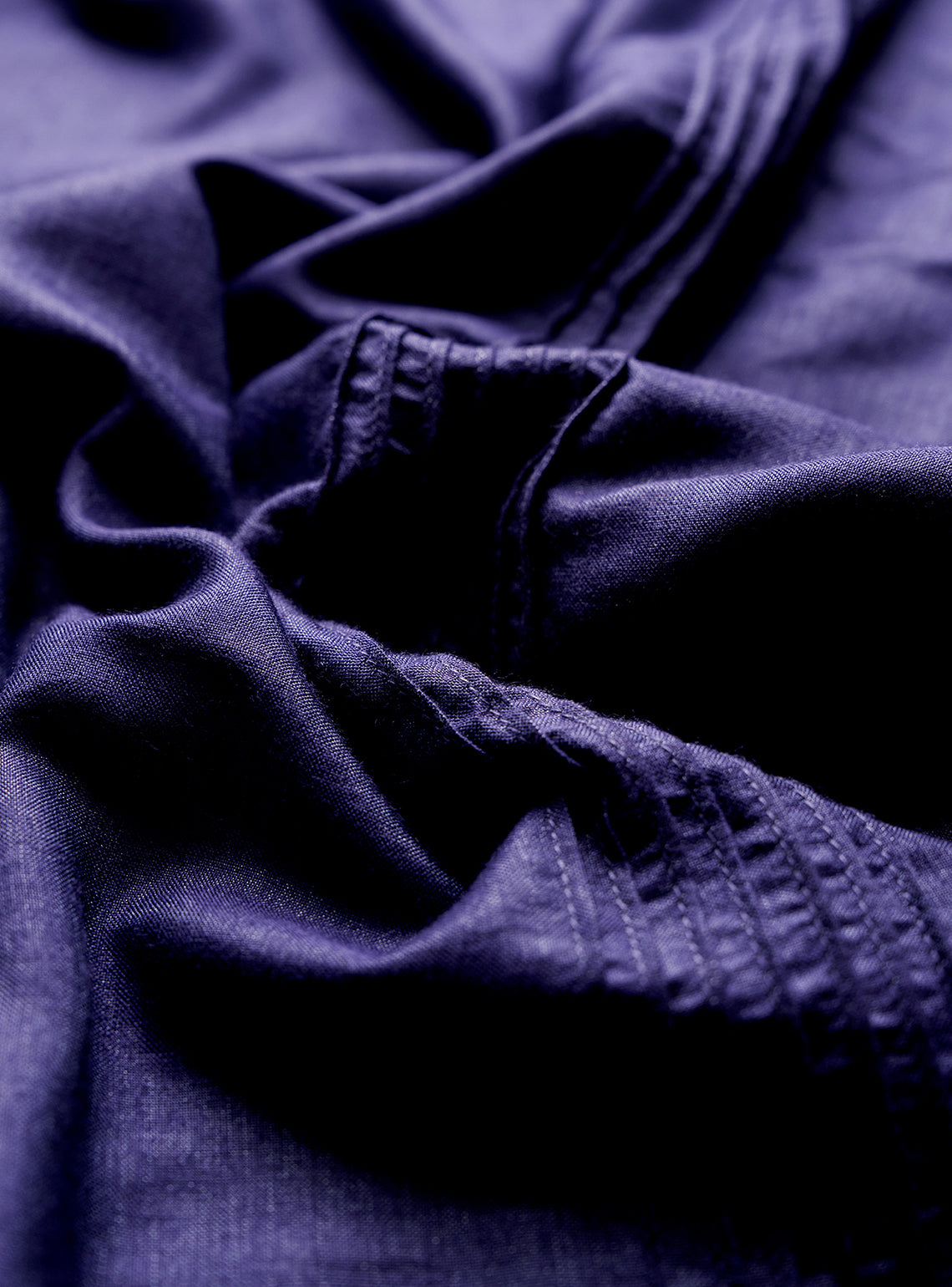 Jamun Navy Viscose Silk Kurta