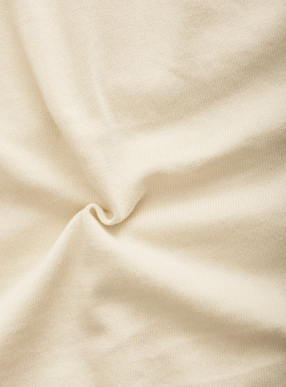 Bodrum Off-White Cotton Knit Polo