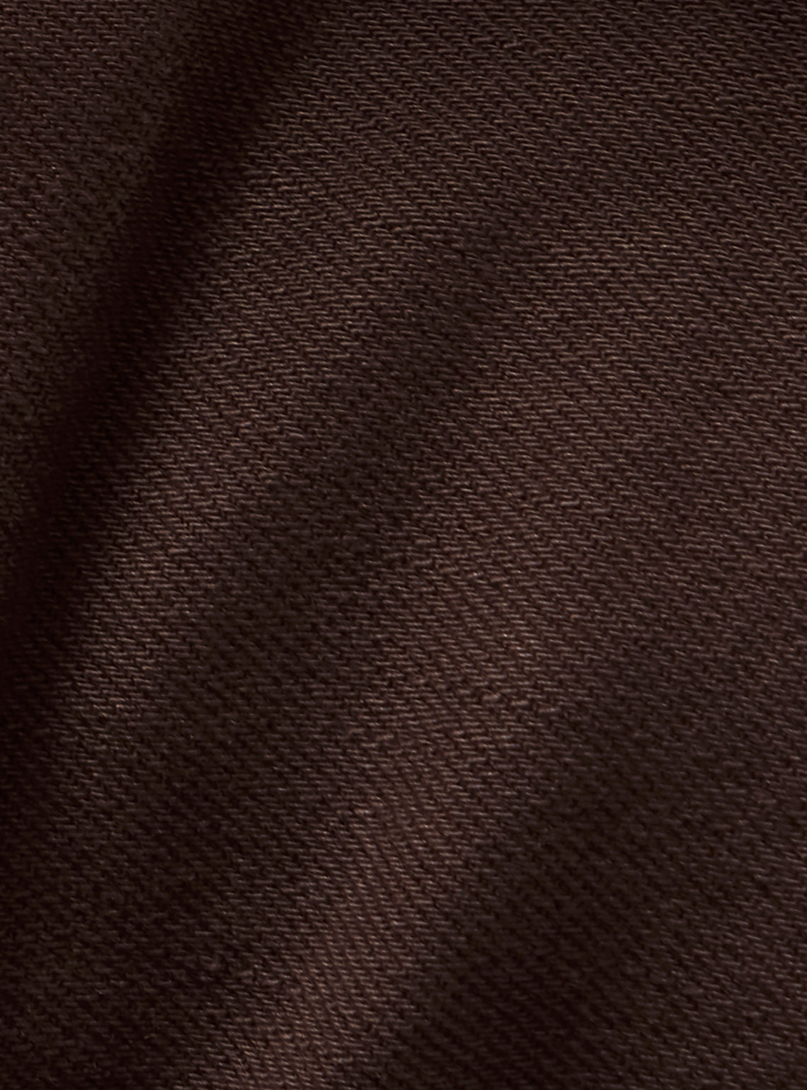 Cocoa Brown Cotton Blend Jeans