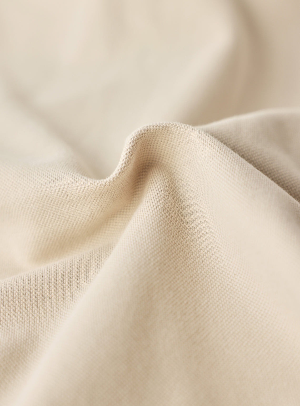 Soft Khaki Cotton Blend Polo