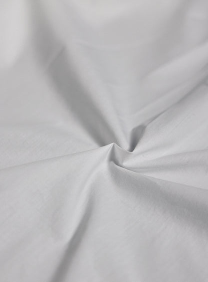 Crystal White Cotton Formal Shirt
