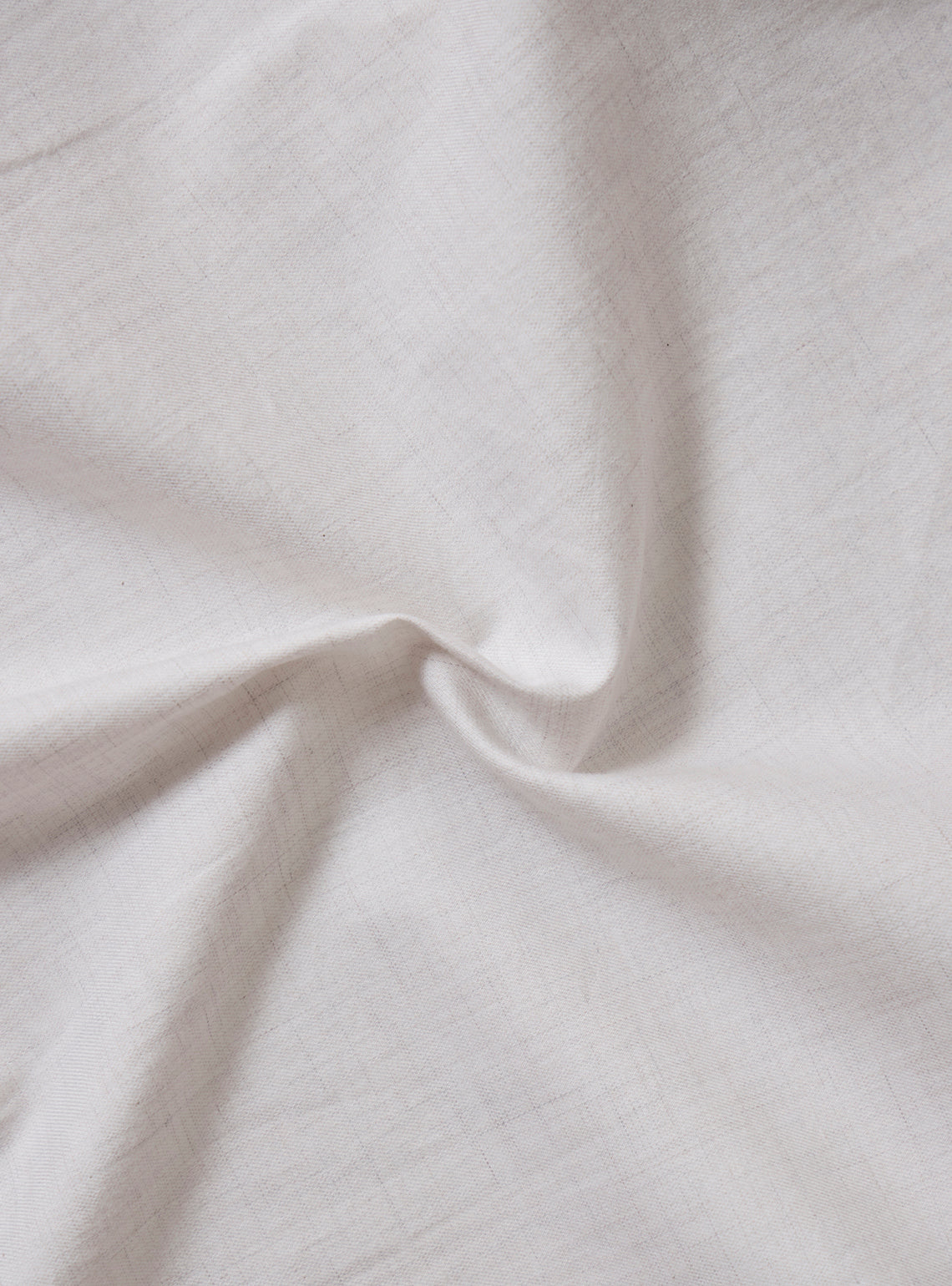 Alto Off-White Cotton Lycra Melange Shirt