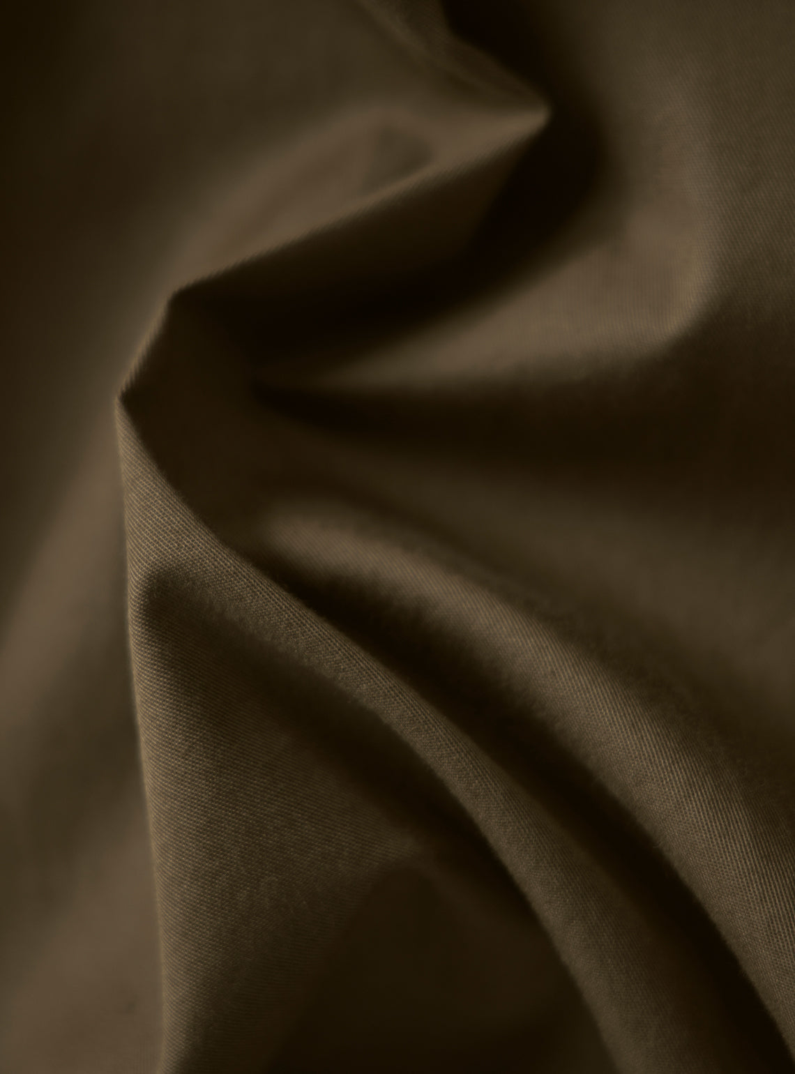 Woodland Olive Cotton Twill Shirt