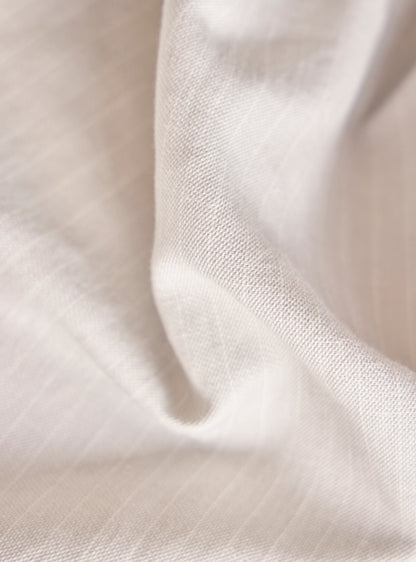 Timber Grey Cotton Linen Dobby Trousers