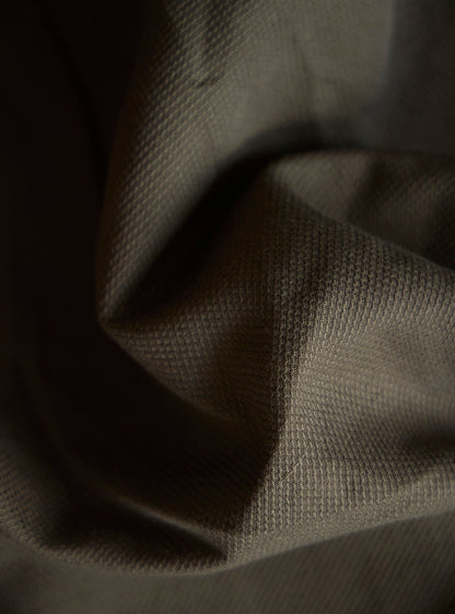 Bronze Olive Cotton Linen Dobby Bomber