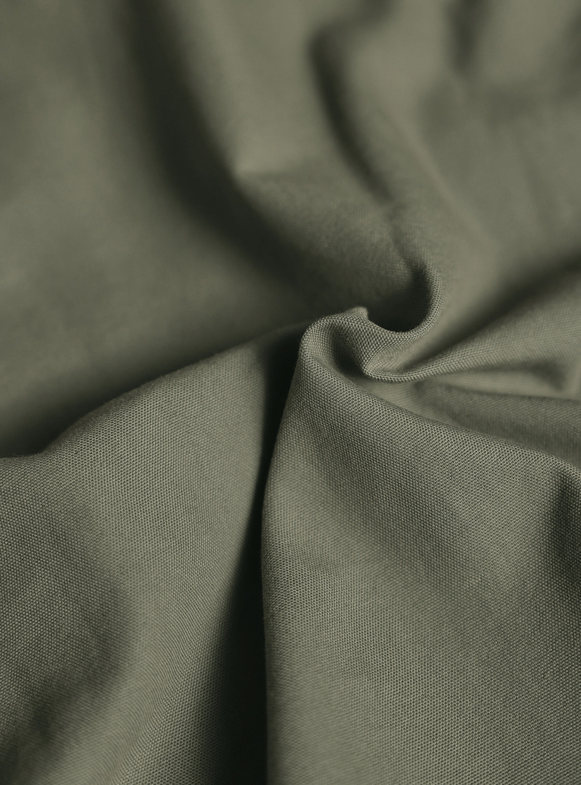 Lunar Olive Cotton Canvas Overshirt