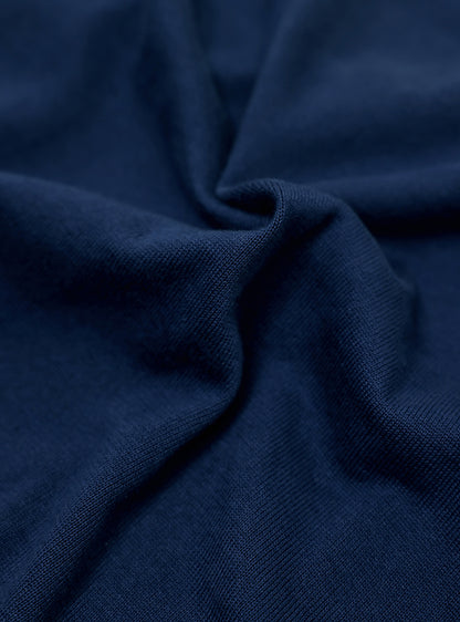 Blue Bay Cotton Micro Cable Knit Polo