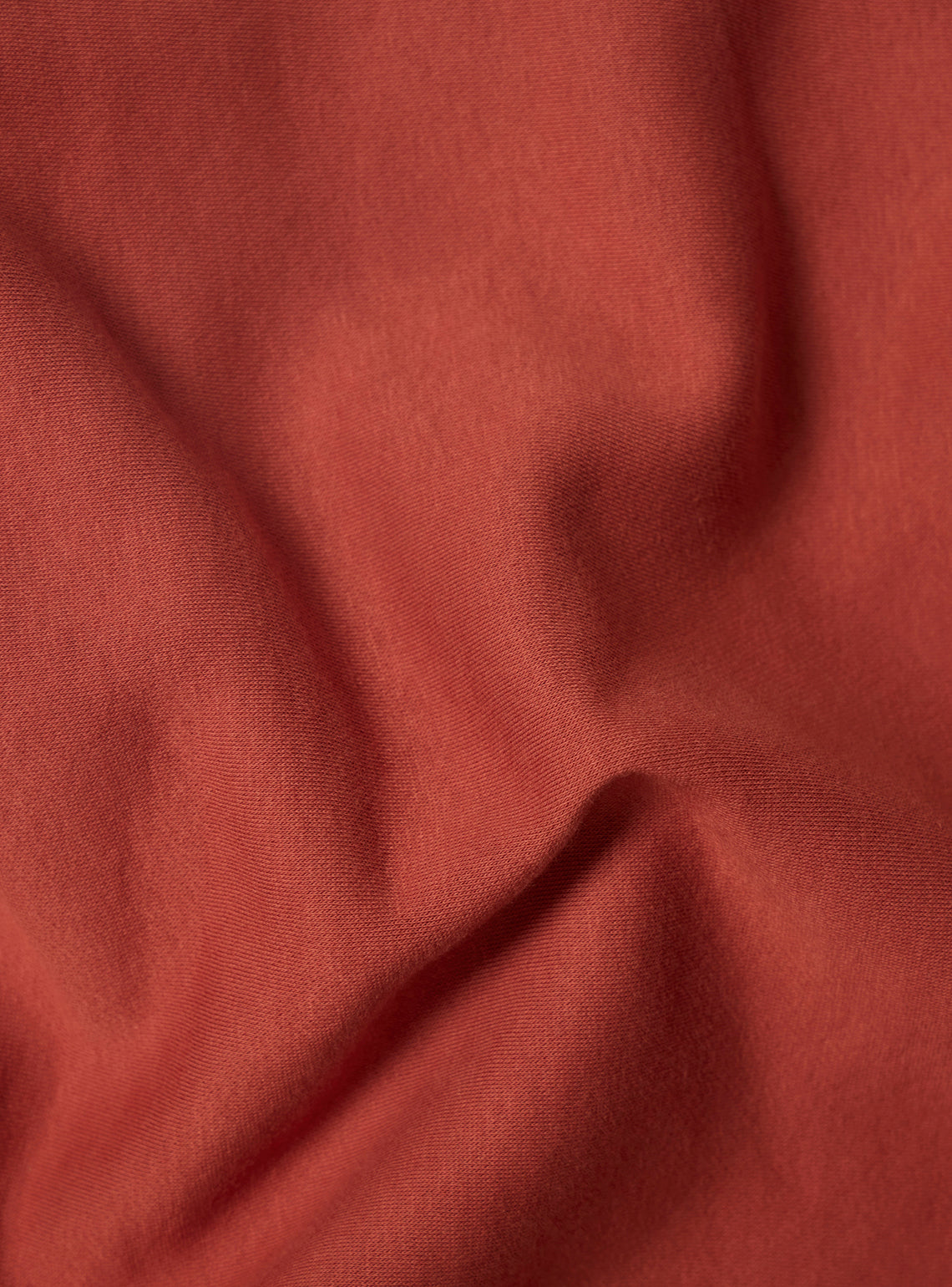 Terracotta Rust Cotton Poly Joggers