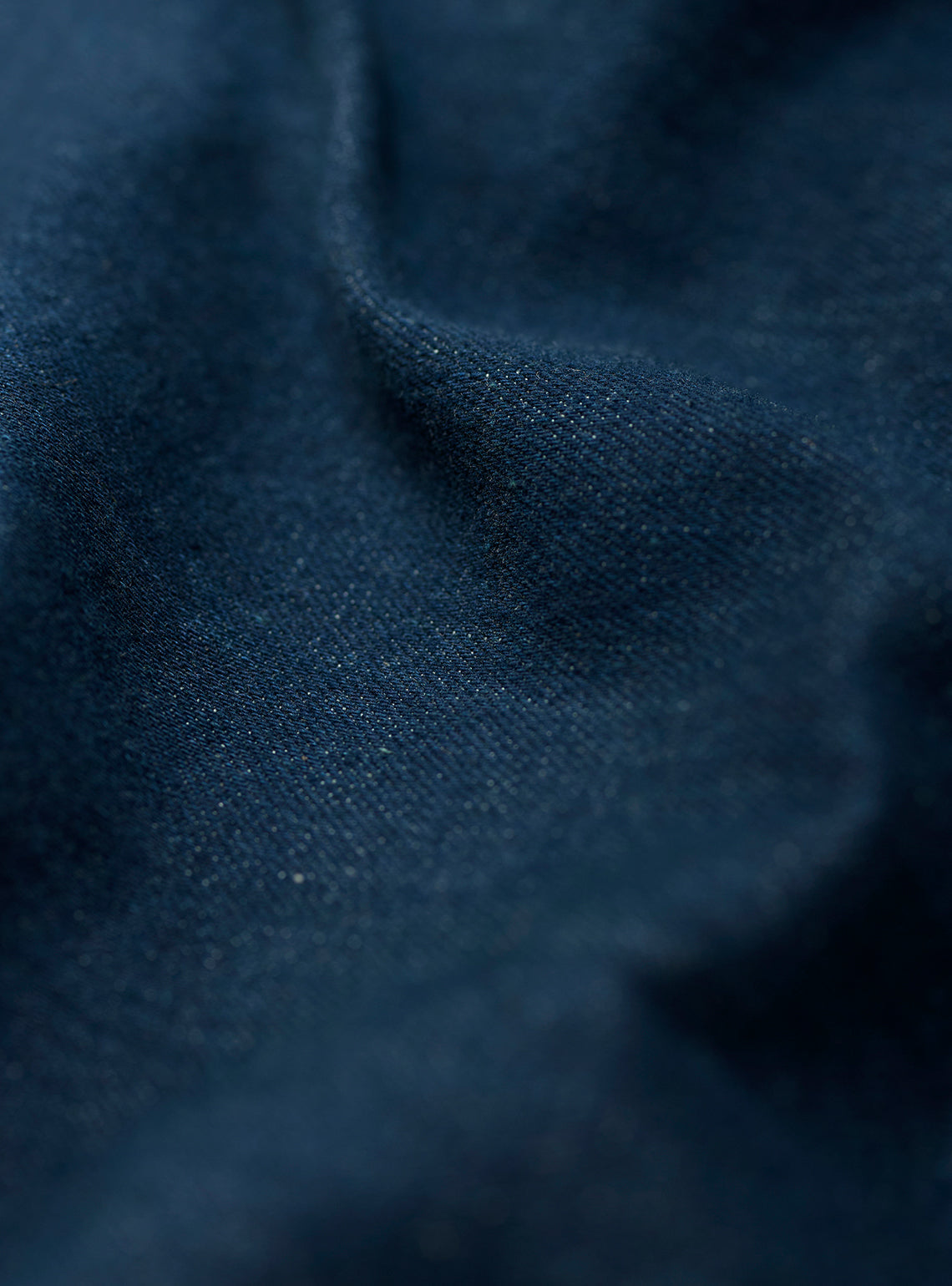 Midnight Navy Cotton Blend Denim Jeans