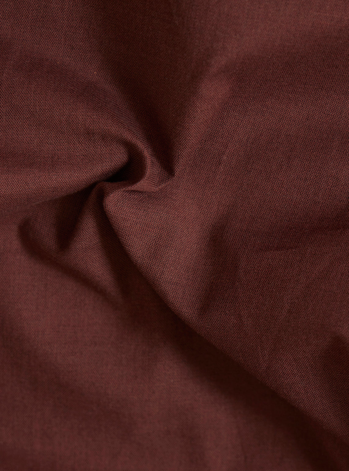 Volcano Brown Cotton Lycra Melange Shirt