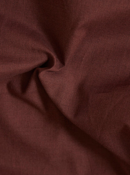 Volcano Brown Cotton Lycra Melange Shirt