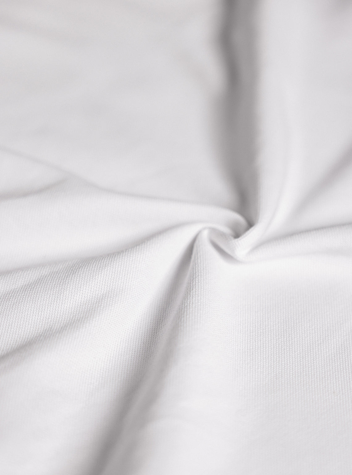 Milk White Cotton Pique Polo