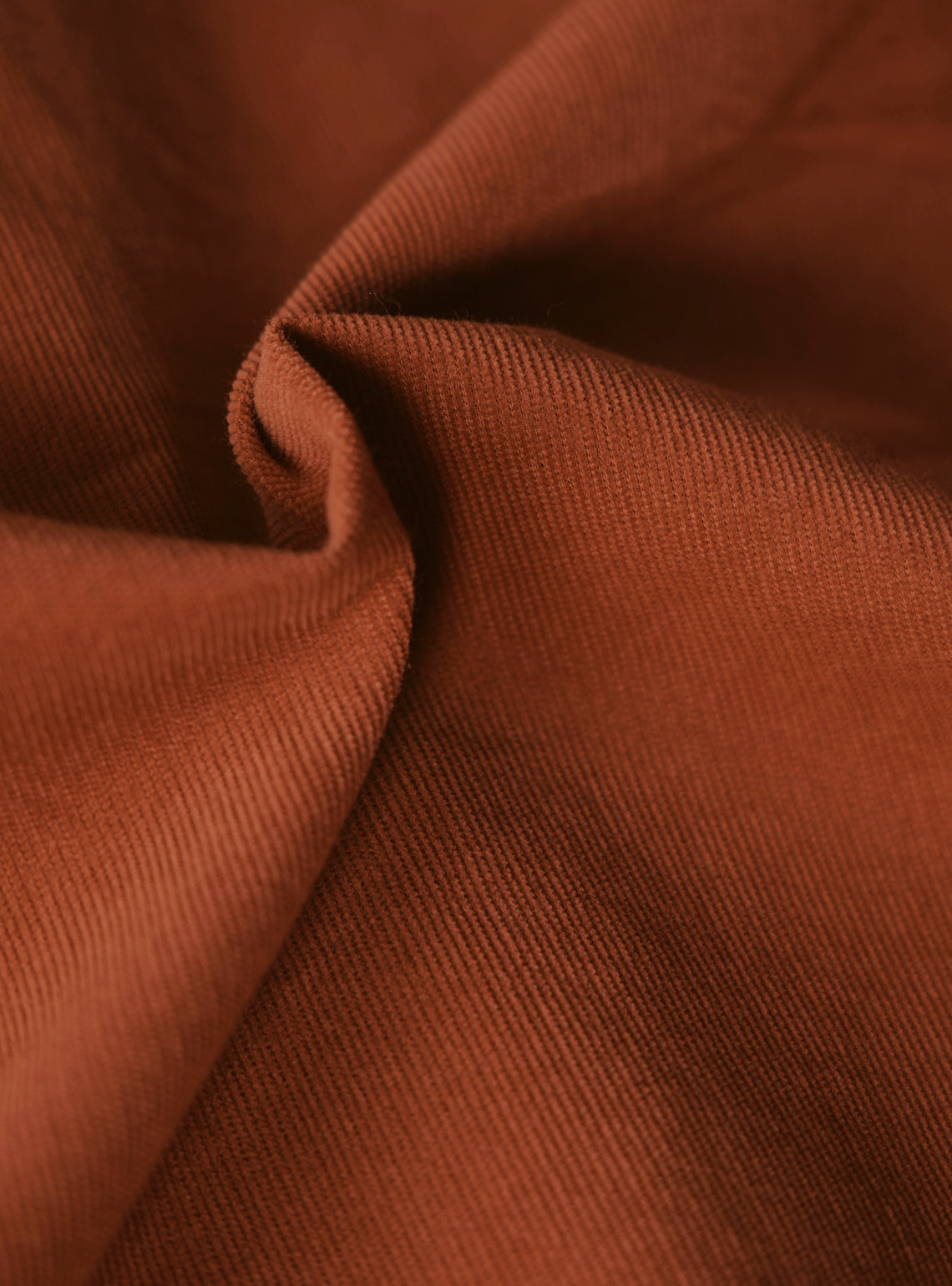Ember Rust Cotton Tencel Cordruoy Shirt