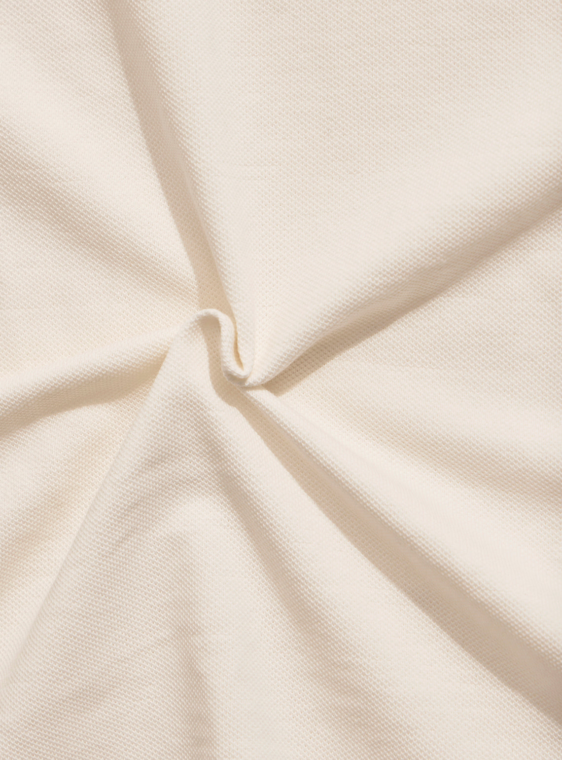 Positano White Cotton Lycra Polo
