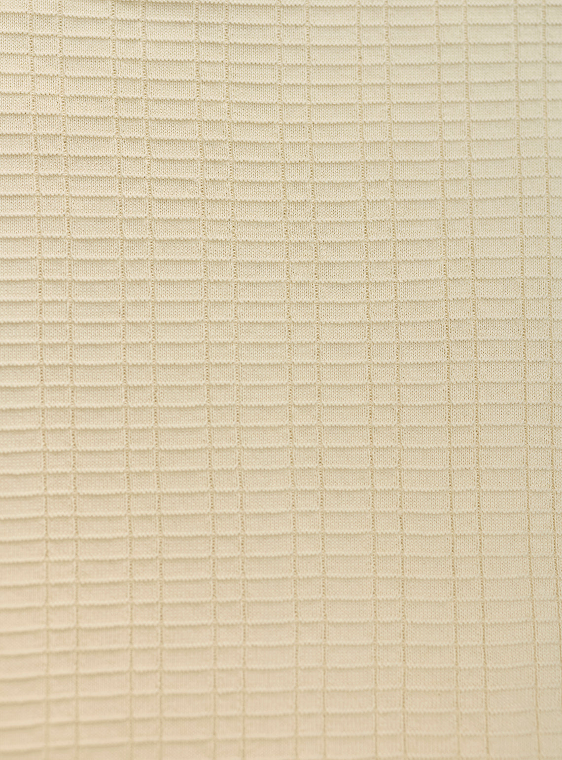 After Hours Off-White Textured Polo