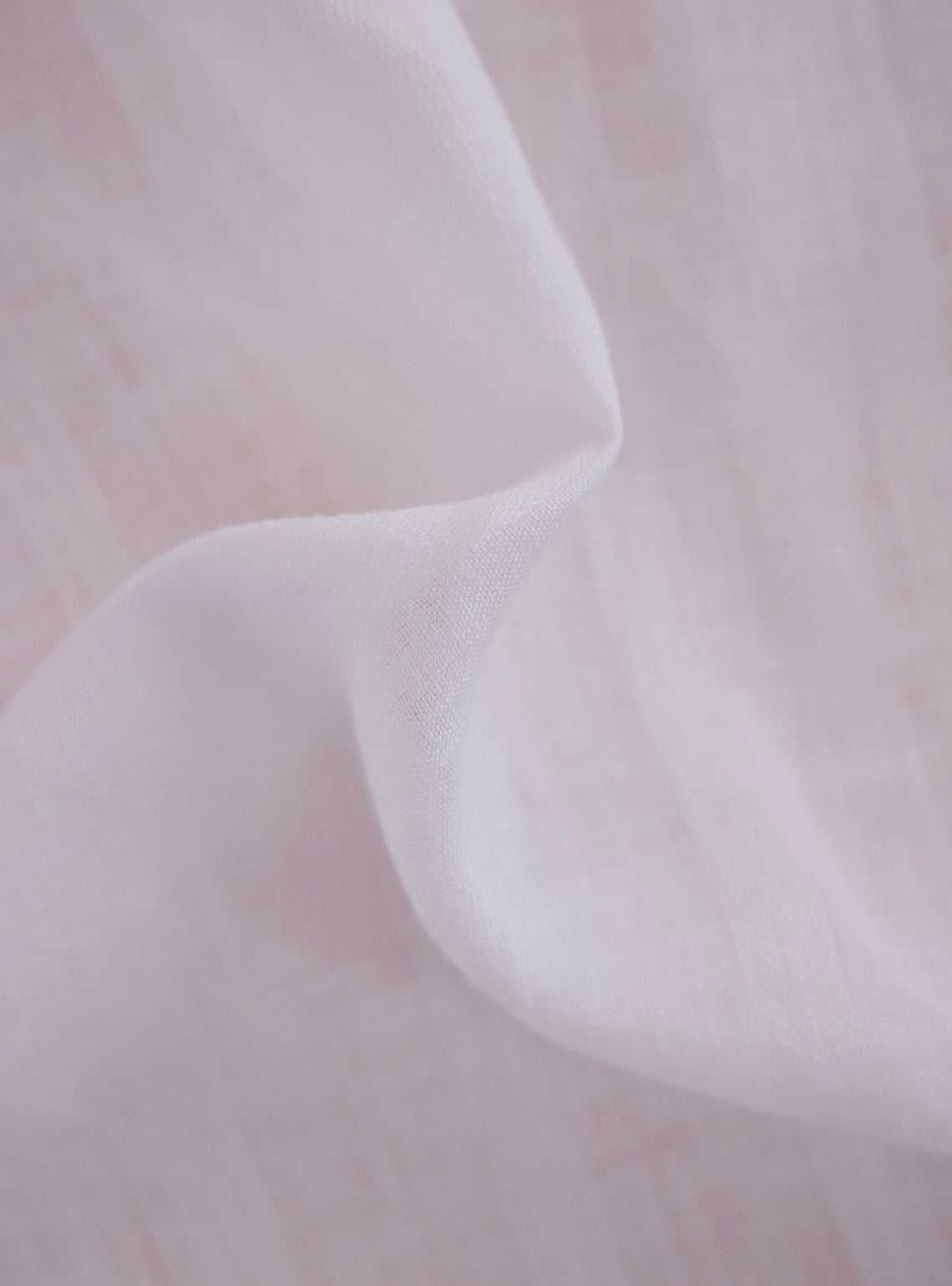 Martini White Linen Dobby Stripe Shirt