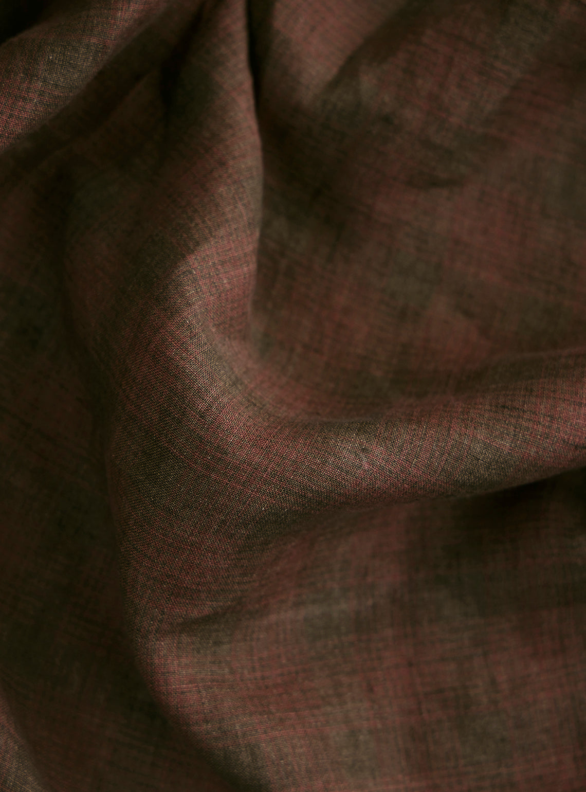 Roman Brown Check Linen Shirt