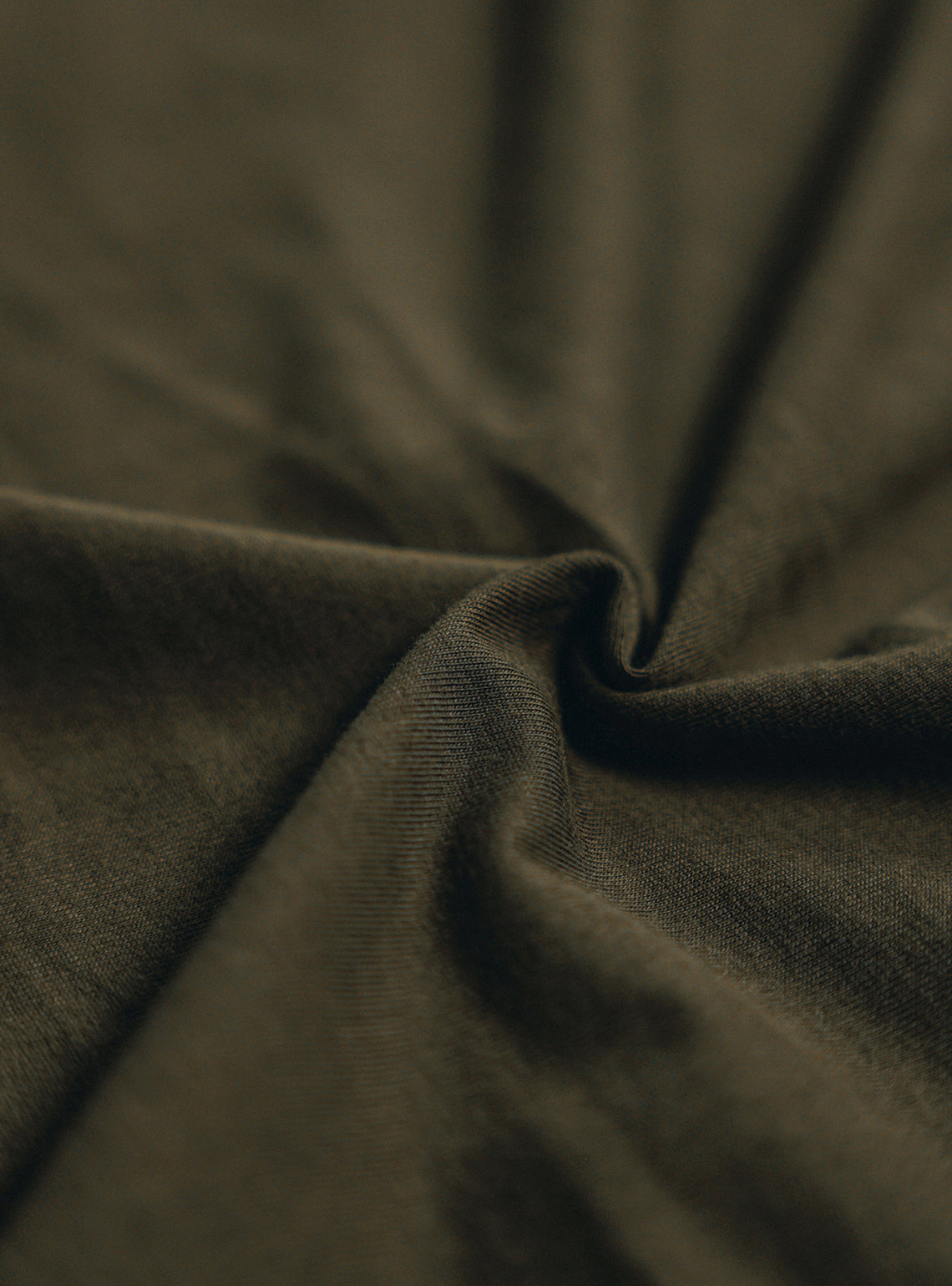 Herb Olive Cotton Crewneck