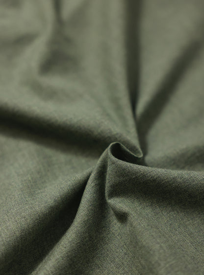 Flint Green Cotton Melange Shirt