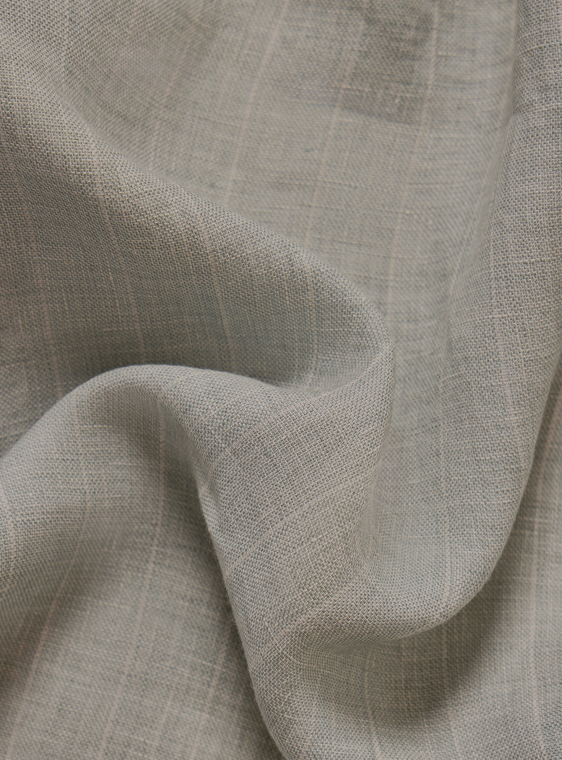 Tide Green Linen Stripe Shirt