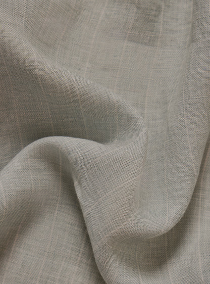 Tide Green Linen Stripe Shirt