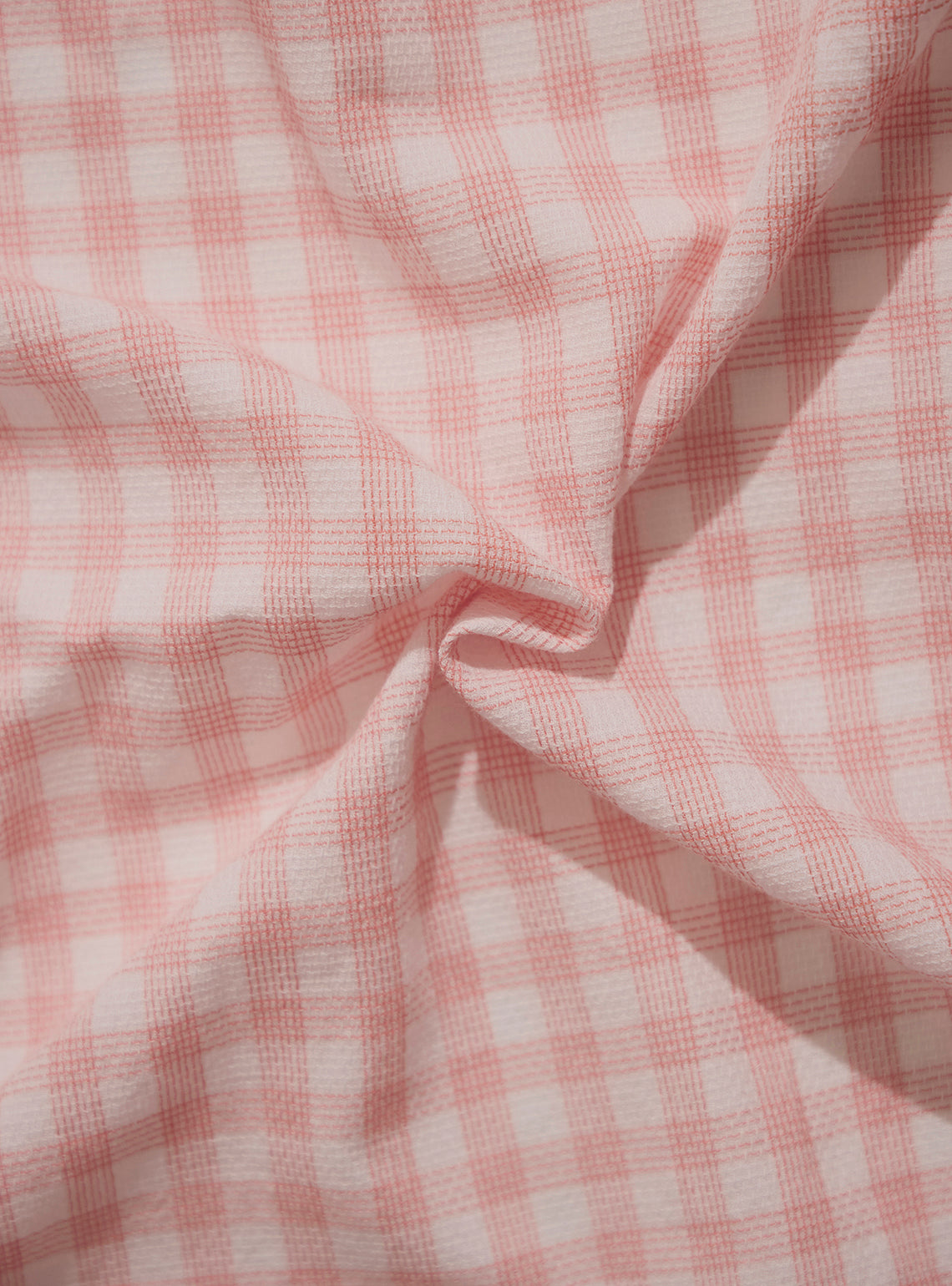 Nerja Orange Cotton Check Shirt