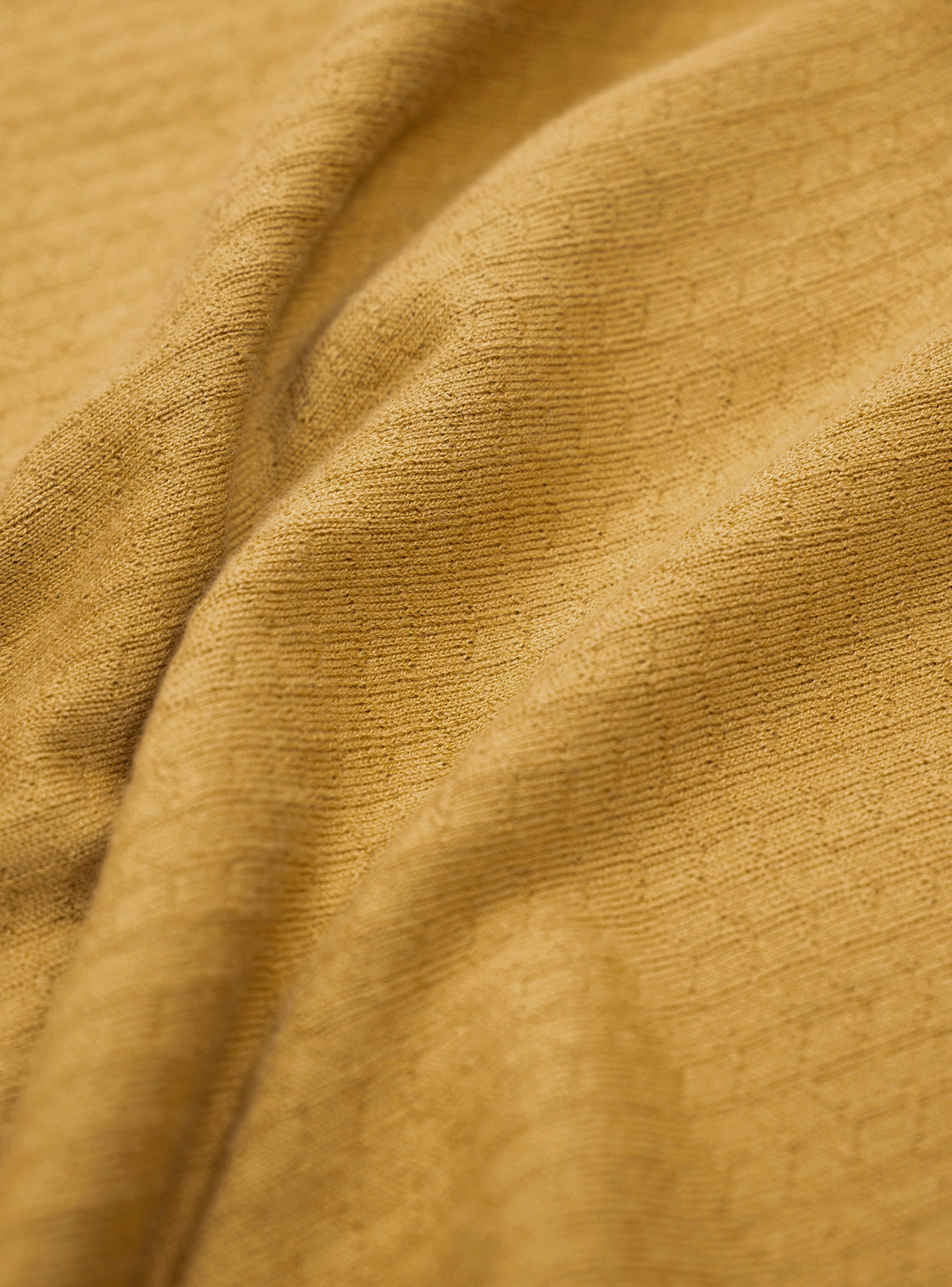 Mustard Gold Cotton Pullover