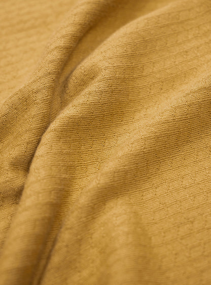 Mustard Gold Cotton Pullover