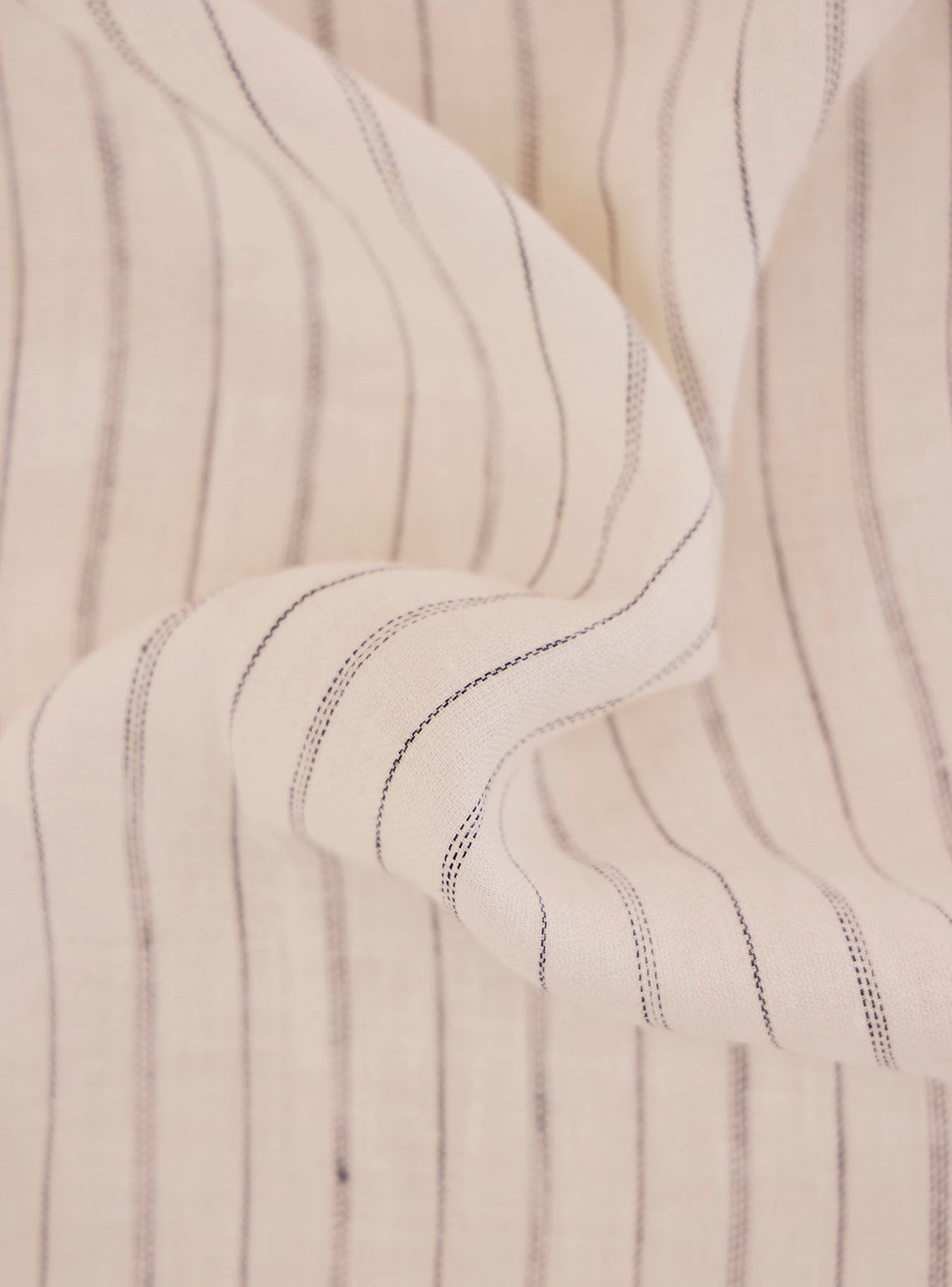Vanilla Ink Stripe Linen Shirt