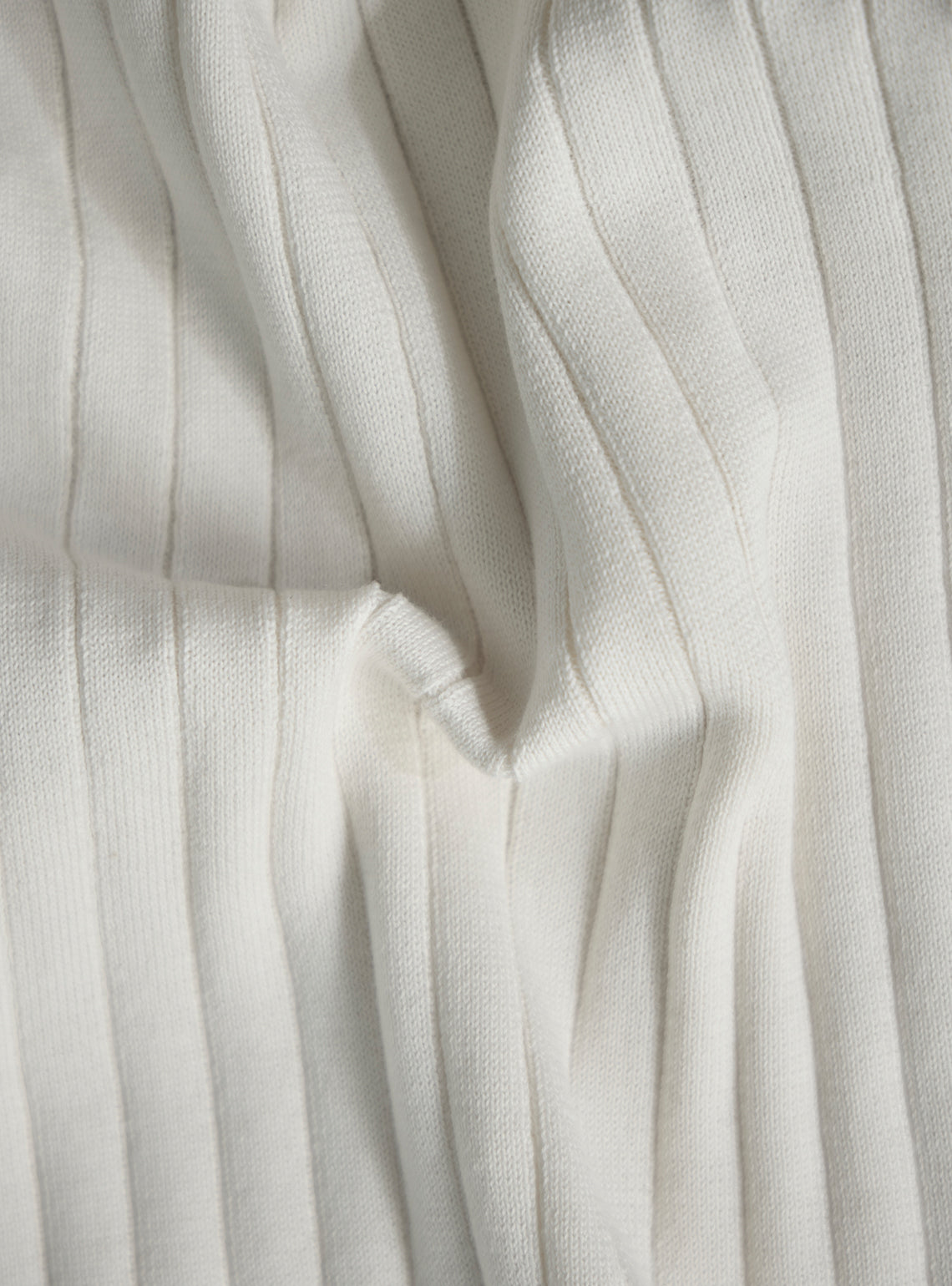 Pina Colada Off-White Cotton Rib Polo
