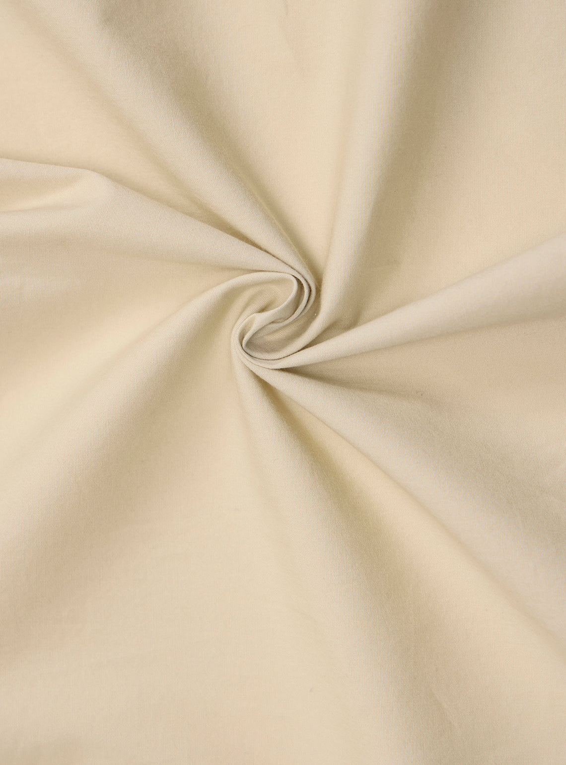 Sand Beige Cotton Stretch Shirt