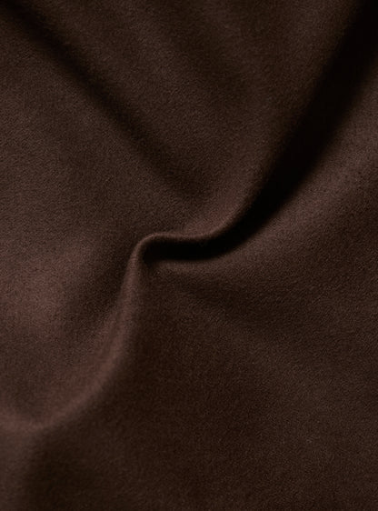 Eclipse Brown Poly Suede Jacket