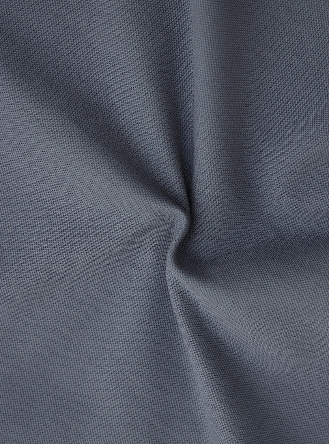 Juniper Grey Cotton Pique Polo